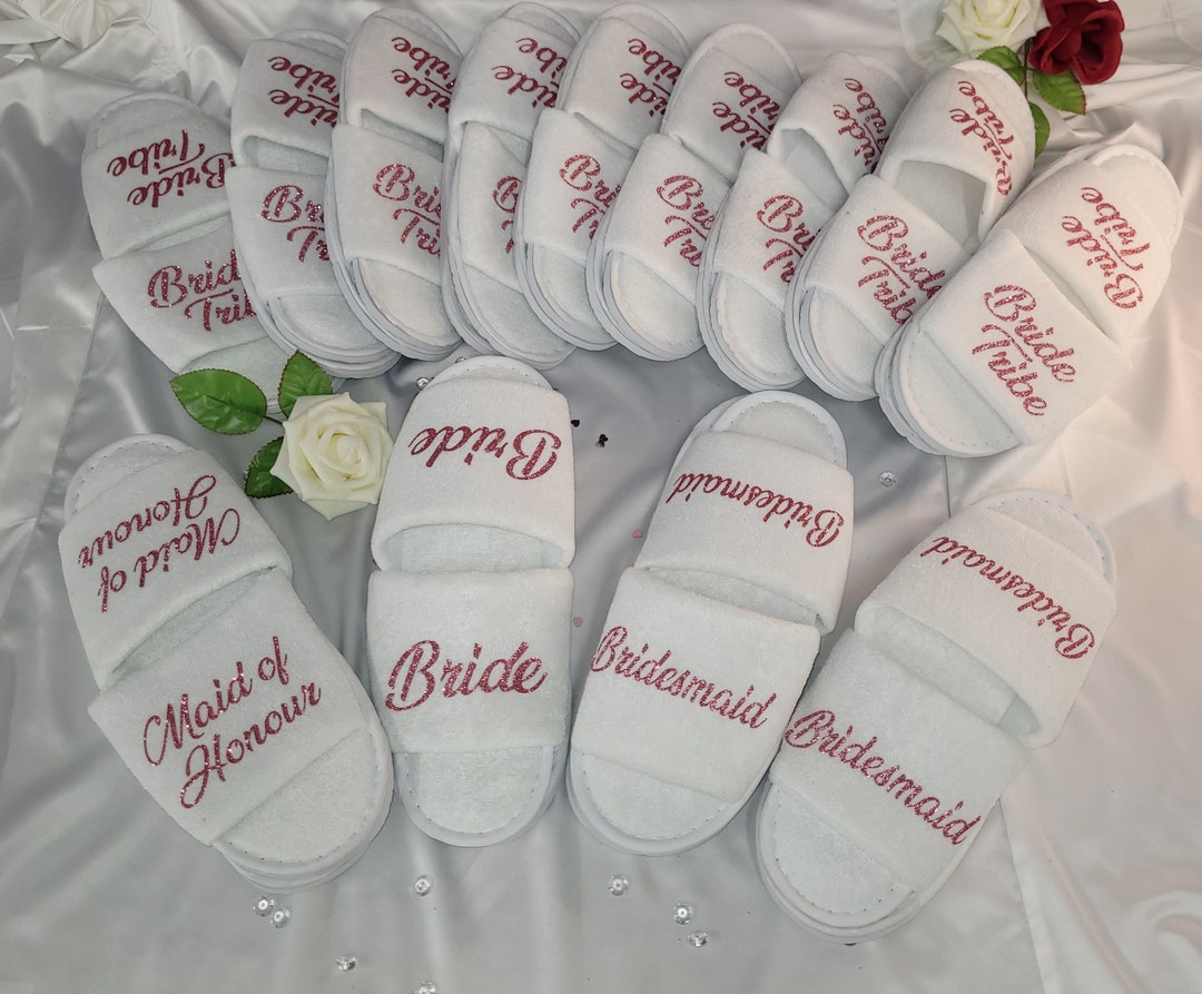 brides maid slippers