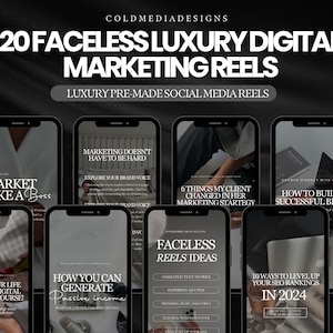 Faceless Instagram Video Reels | Digital Marketing Reels | Social Media Marketing Reels | Digital Product Instagram Reels | Faceless Reels