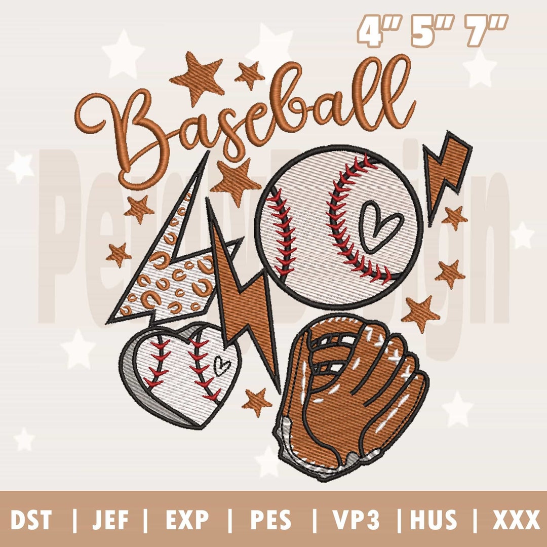 Baseball Mom Embroidery Design, Gifts for Mom, Cute Mama Embroidery, Sport Mama Shirt Design