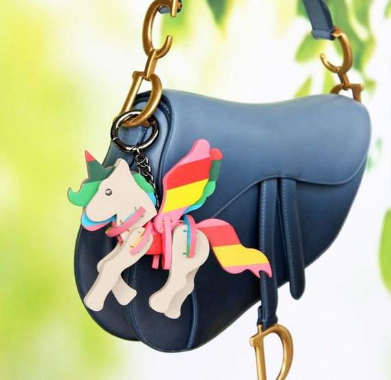 Unicorn bag charm new arrivals