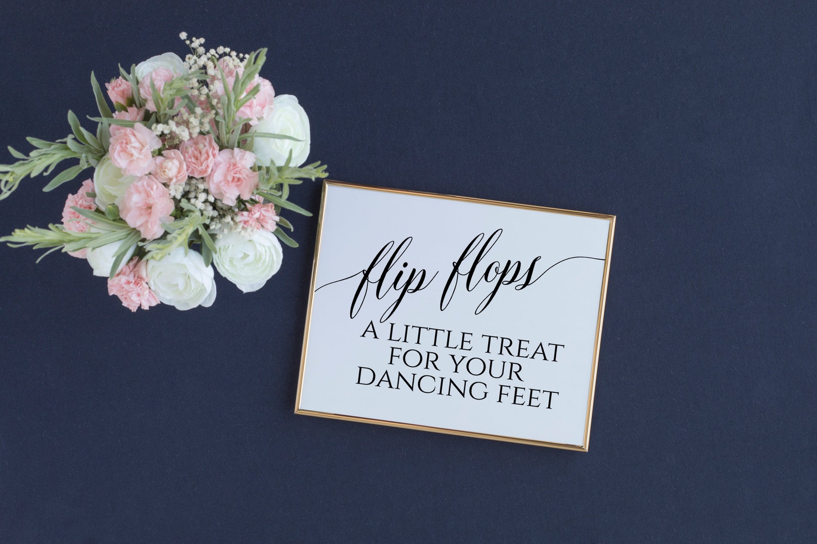 Wedding Flip Flop Sign Free Printable