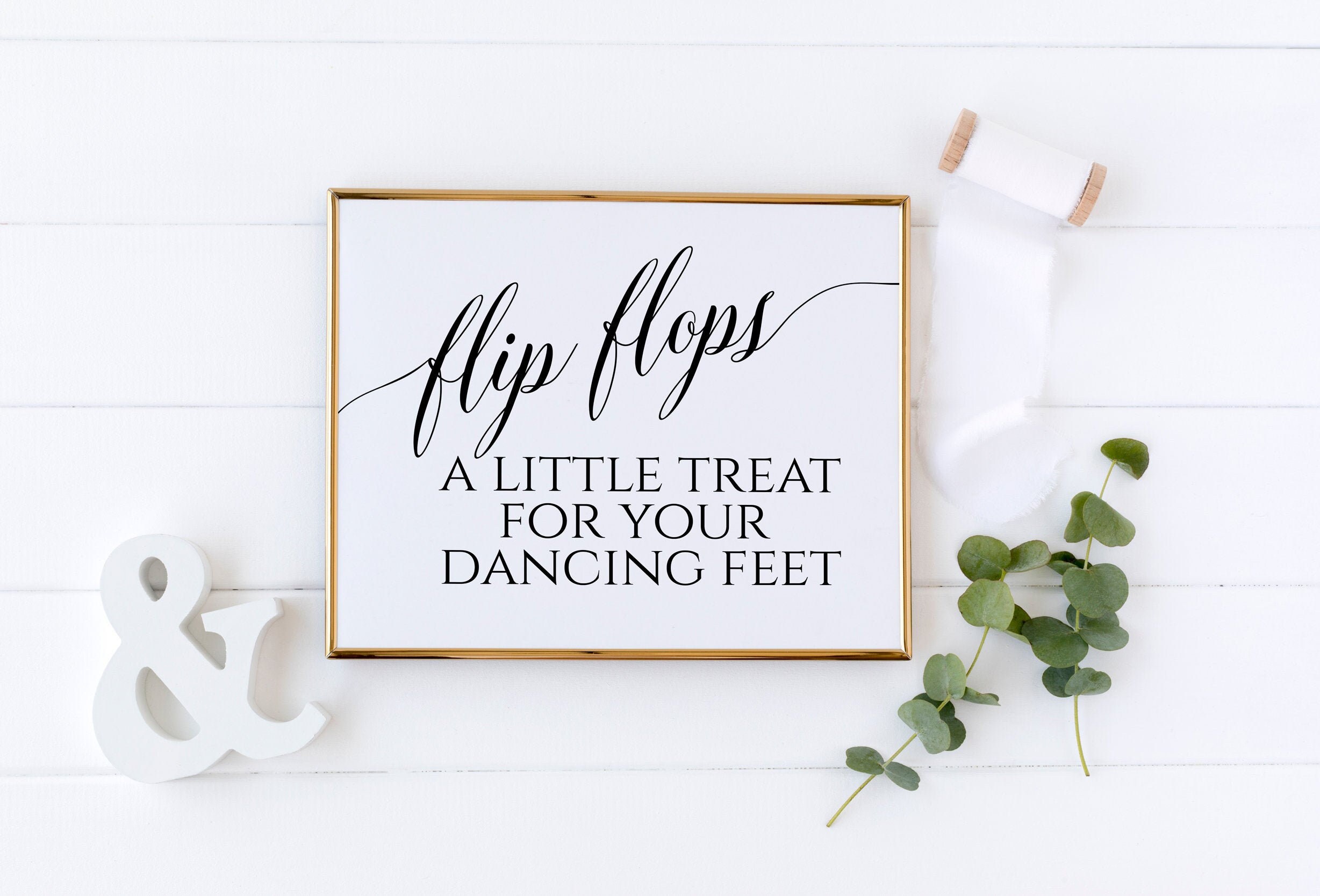 Wedding Flip Flops Sign Flip Flop Sign Printable Wedding - Etsy España