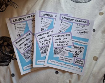 Lamppost Findings: a Zine Charting the Anti-Vax to Fascism Pipeline