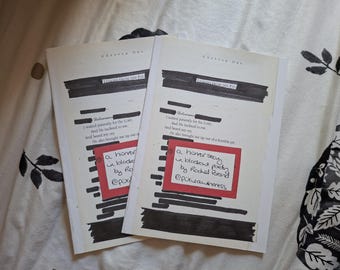 Lessons from the Pit: a Horror Story in Blackout Poetry