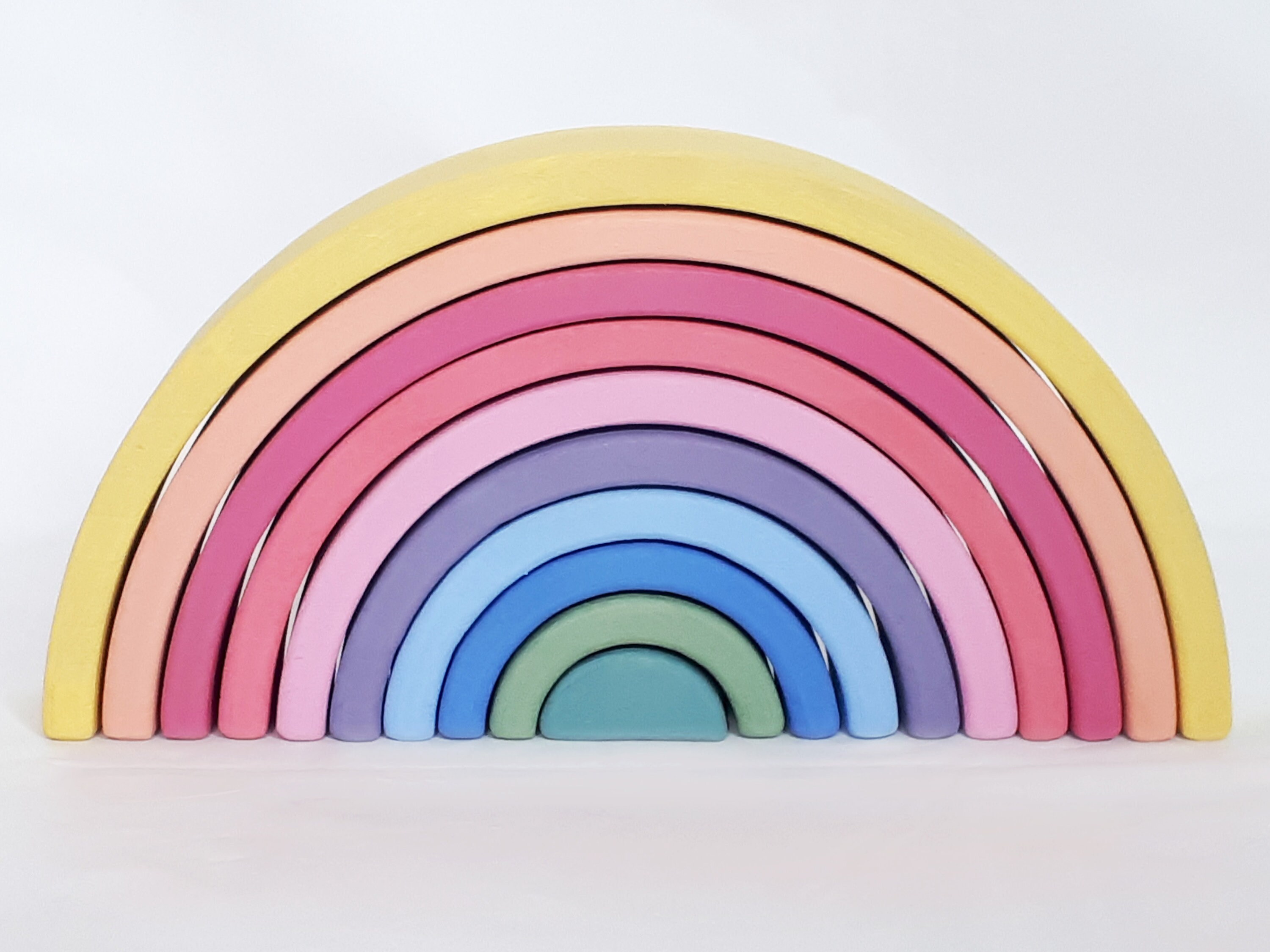 Wooden Rainbow Stacking Toy XL
