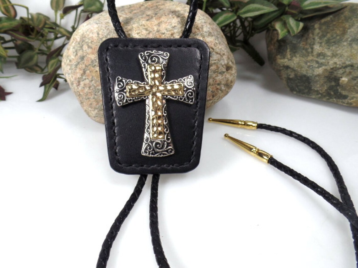 Christian Cross Bolo String Tie RCIA Confirmation Sponsor Etsy UK