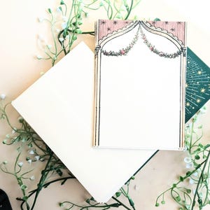 Papelería vintage, papelería, tarjetas de invitación, invitaciones de cumpleaños, invitaciones de boda, manualidades, sobres "Manege", diario