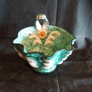 Vintage Italian Ceramic Hand Painted Bowl