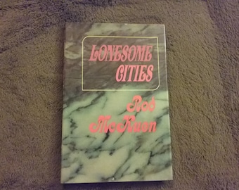 SIGNIERTE Lonesome Cories Von Rod McKuen - Poetry Collection 1968