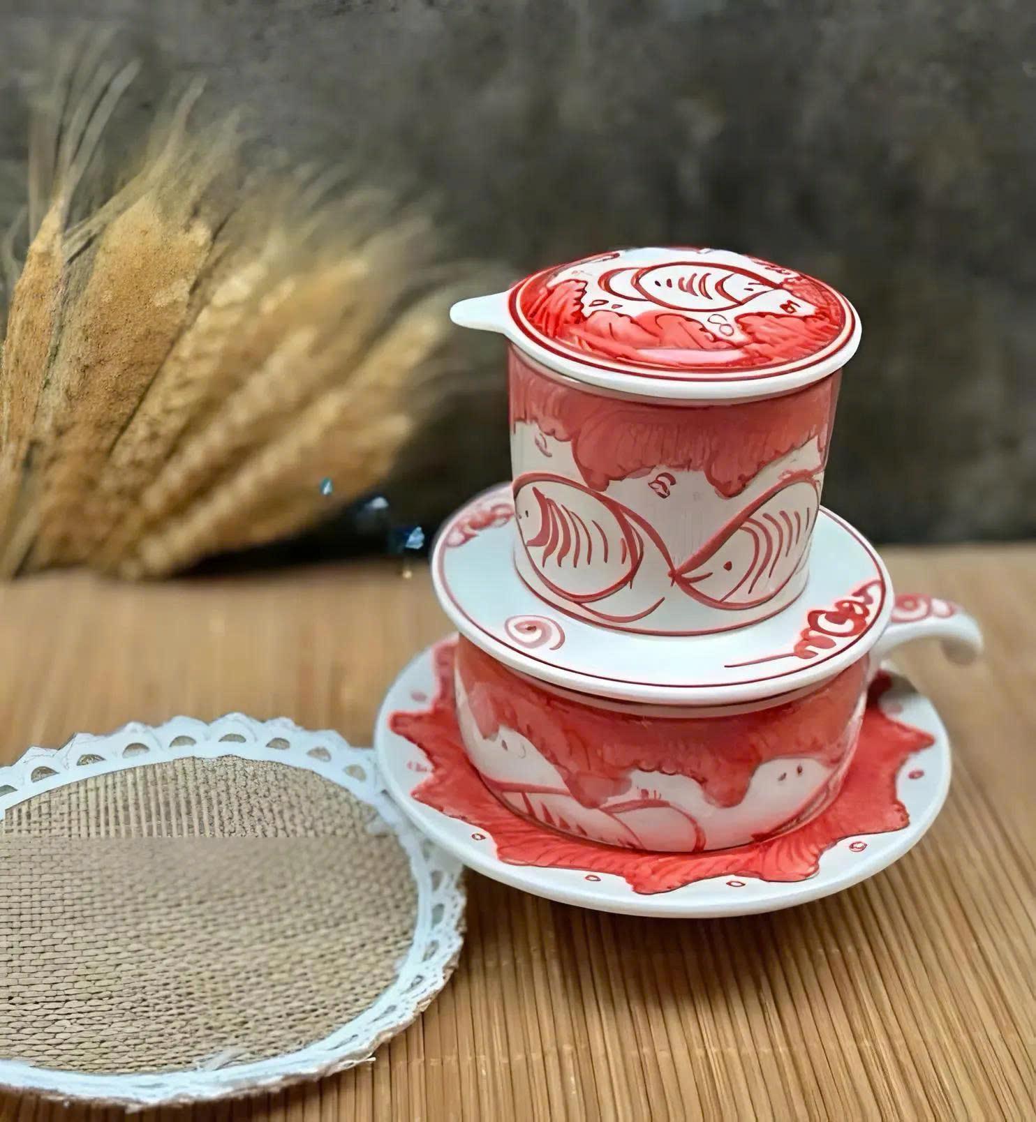 Coffee Phin Filter, Vietnamese Aluminum Anode Coffee Phin Filter, Vietnamese Coffee Dripper, Free Laser Engraving, High-Quality Stainless