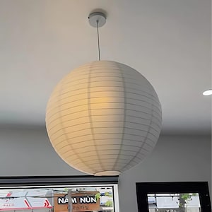 Dzó Paper Pendant light, Handicraft, handmade shop display decoration home rustic gift, Minimal Design, Garden gift, Home decor