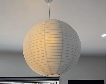 Dzó Paper Pendant light, Handicraft, handmade shop display decoration home rustic gift, Minimal Design, Garden gift, Home decor