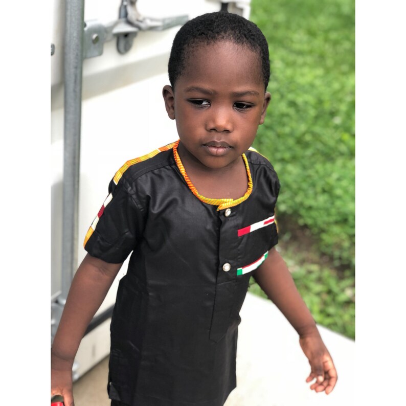 Boys Kente Set Toddler Boys Special occasion Outfit Boys Etsy