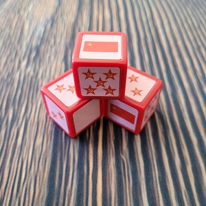 Custom WW2 USSR/Russia Dice digital download