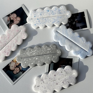 scallop Polaroid holder, Polaroid photo display, scallop picture display, instax picture display, Polaroid stand, Polaroid frame