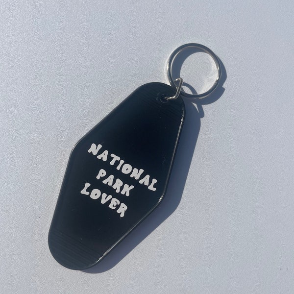 national park keychain, National park souvenir, accessory