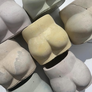 Cement Booty Pot, Booty Home Decor, booty planter, house warming gift