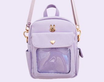 Ploof Pals Purple Ita Bag | Crossbody Bag | Backpack