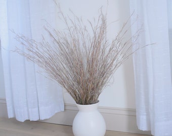 Natural Grass Bunch, Dried Bluestem Grass, Dried Flower Arrangement, Farmhouse Flowers, Dried Grass Décor.