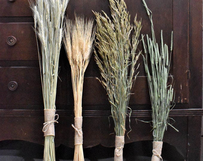 Dried Grass Bundles Wild Grass Bunches for Fall Table Décor Etsy