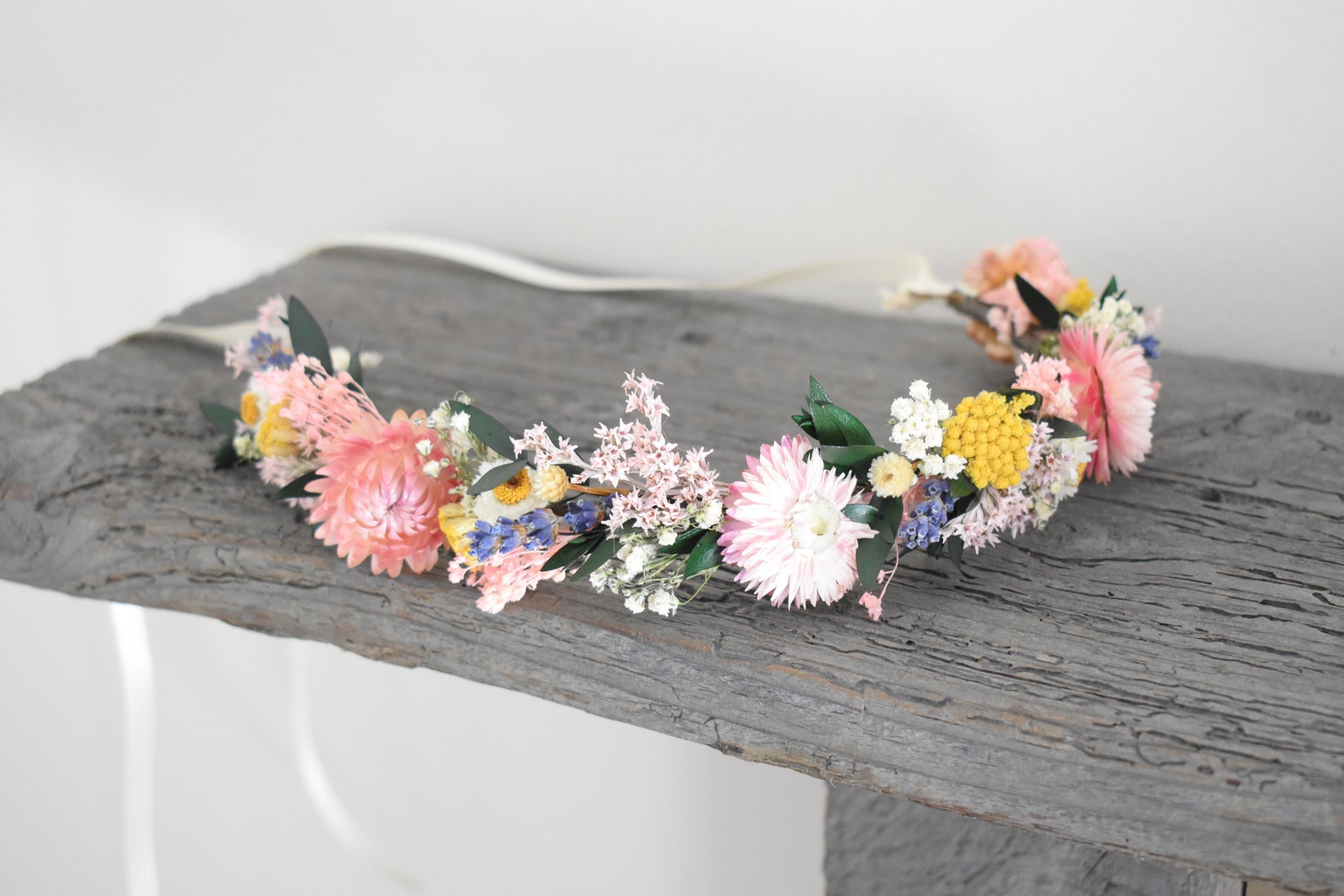 Custom Dried Flower Crowns for Weddings & Events Personalized Etsy