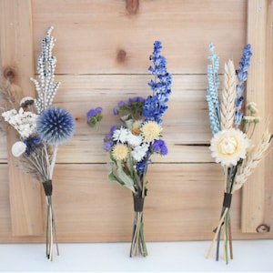 Small Dried Flower Bunches for Table Decor, Place Settings, Bud Vase Flowers, Centerpieces, Crafts. Tablescapes for All Occasions!