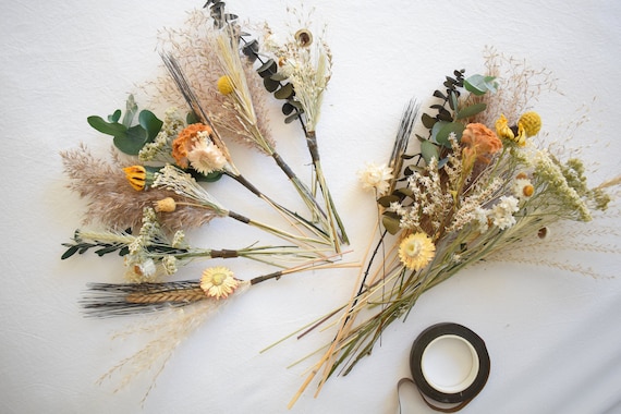 DIY Dried Flower Kit goldilocks. DIY Weddings Baby Showers