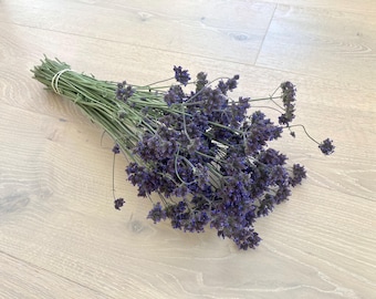 Verbena Bonariensis seca/Flores secas moradas/Flores secas orgánicas/Flores para bodas y decoración del hogar