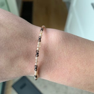 Natural zircon bracelet