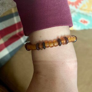 Czech glass bracelet