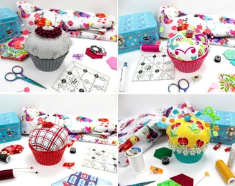 Whimsical Cupcake Pincushion - Sweet and Functional Sewing Companion