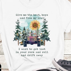 Give me the beat boys and free my soul-  T-Shirt/Tank/Transfer