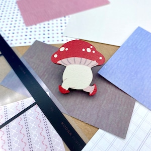 Delicious in Dungeon Meshi Walking Mushroom Houten Pin