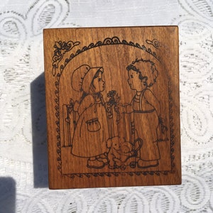 1970&#39;s, Toystalgia, &quot;Memories Are For Saving&quot;, Wooden Music Box Bank