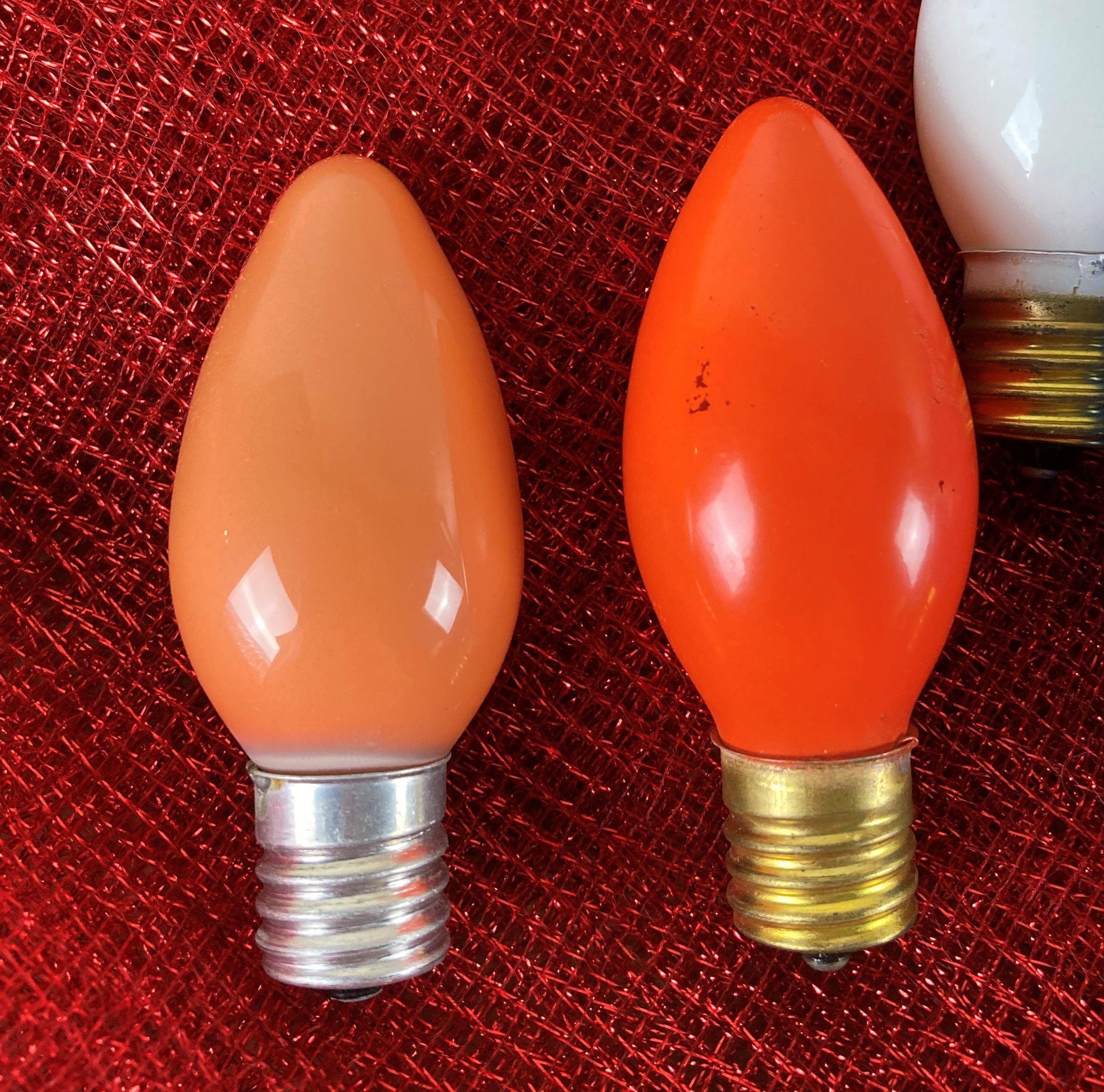 Vintage Christmas replacement bulbs multicolor not Etsy