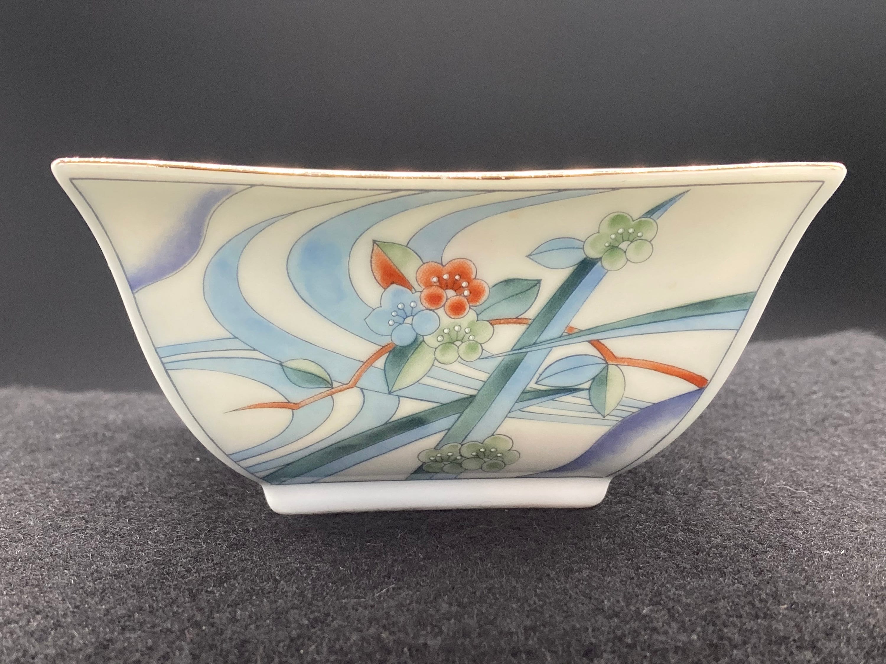 有馬焼　TAKAHASHI sanfrancisco Vintage, Takahashi San Francisco, Small, Square, Ceramic