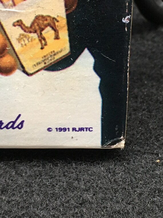 1991, Camel, the Hard Pack Official Standard Playing Cards in