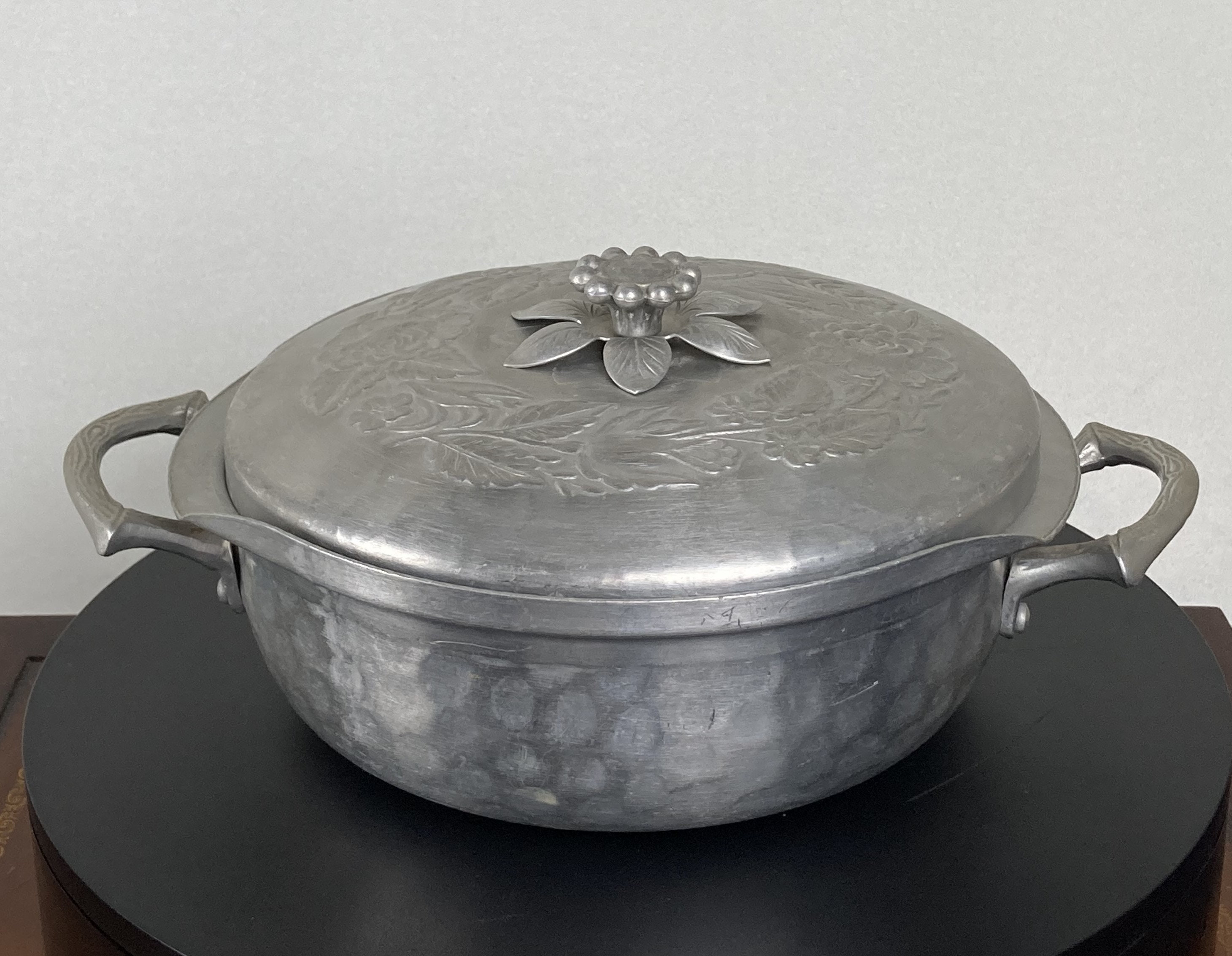 Hammered Club Aluminum Saucette Covered Casserole - Ruby Lane