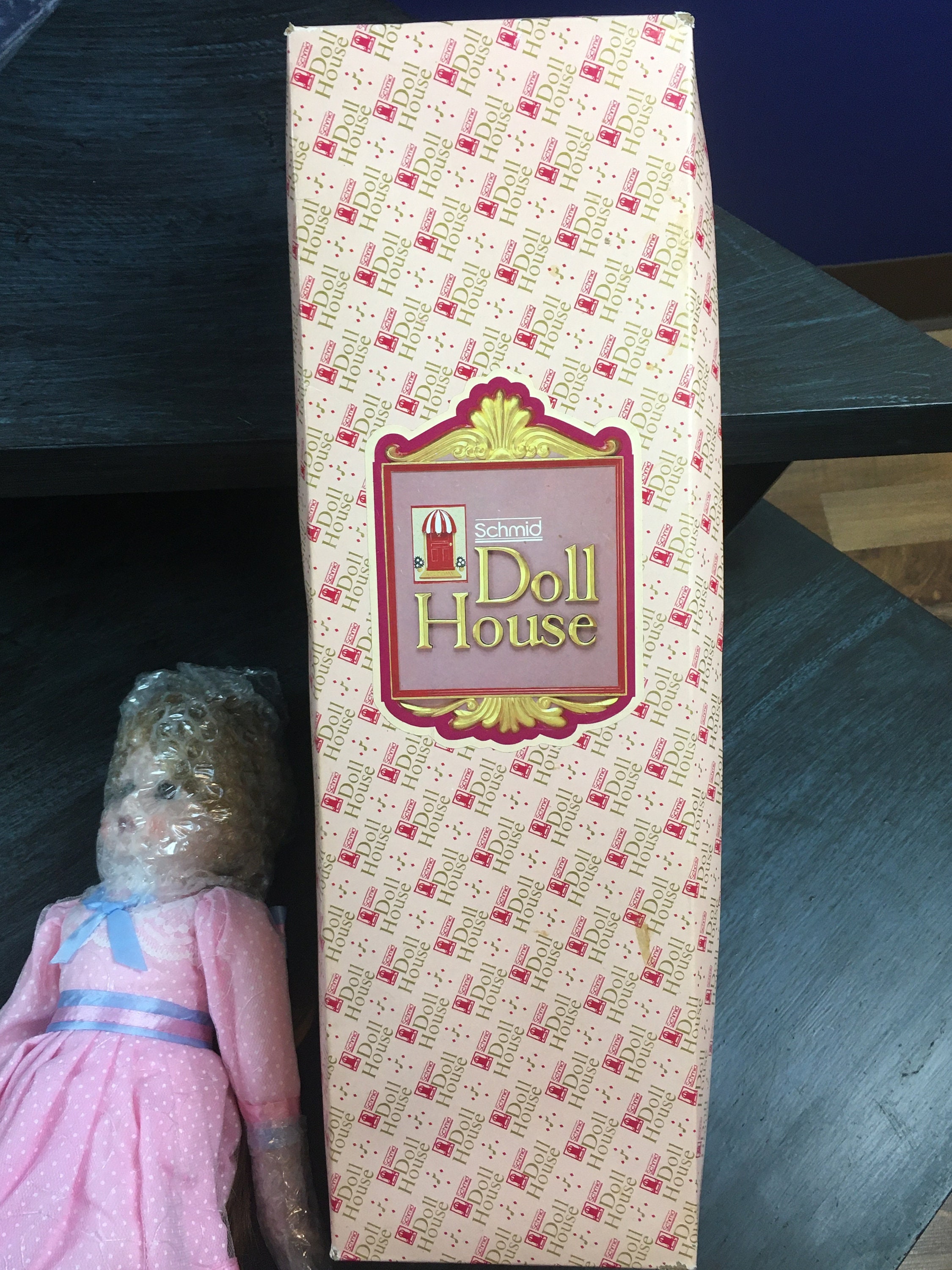 NIB Schmid Doll House musical Collectibles Porcelain Doll Etsy Canada