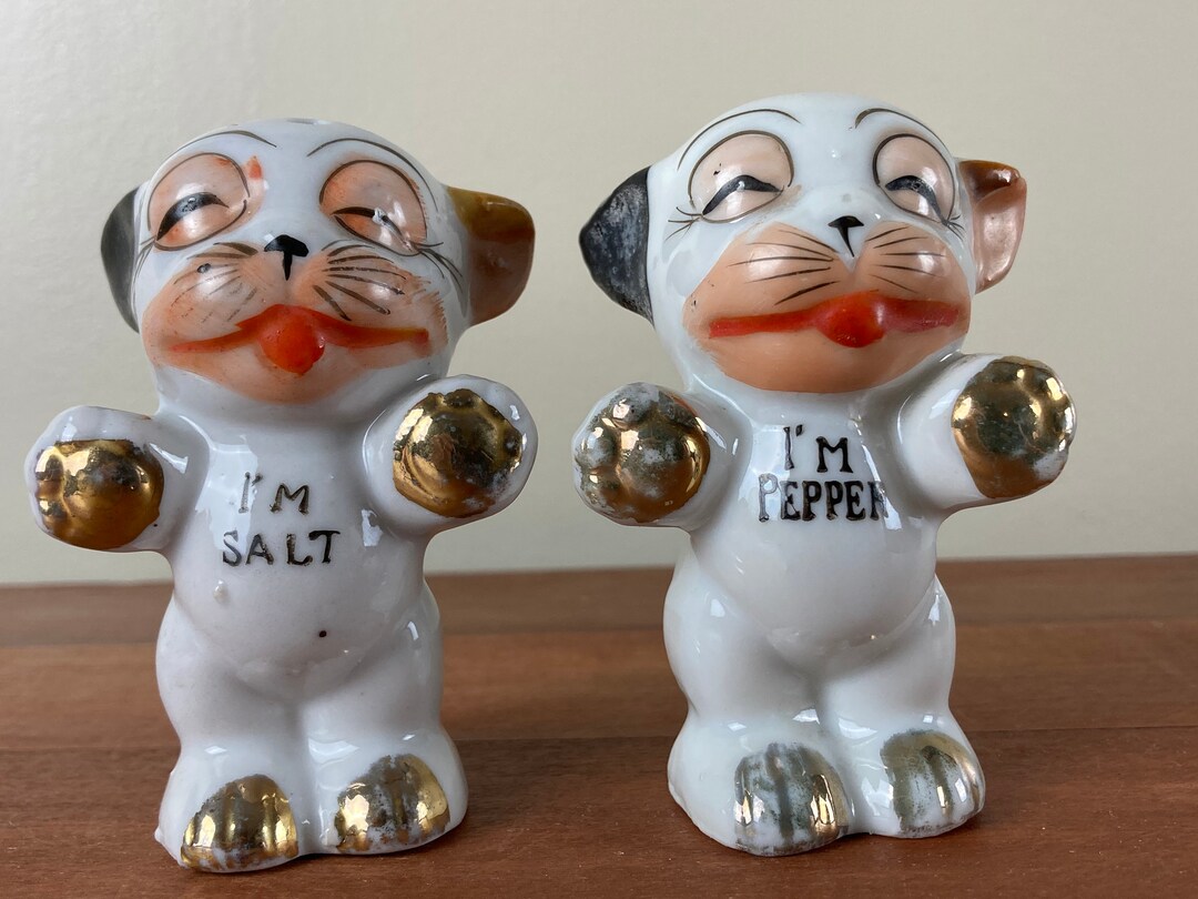 Vintage Japan Ceramic Bonzo Dog i'm Etsy