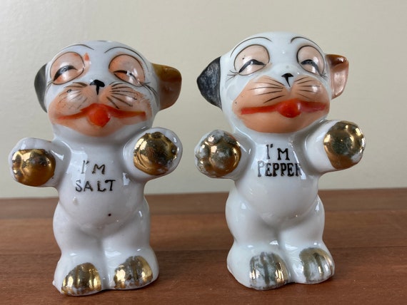 Vintage, Japan, Ceramic, Bonzo Dog, 