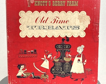 Vintage, Knott's Berry Farm, "Old Time Treats", Candy Box