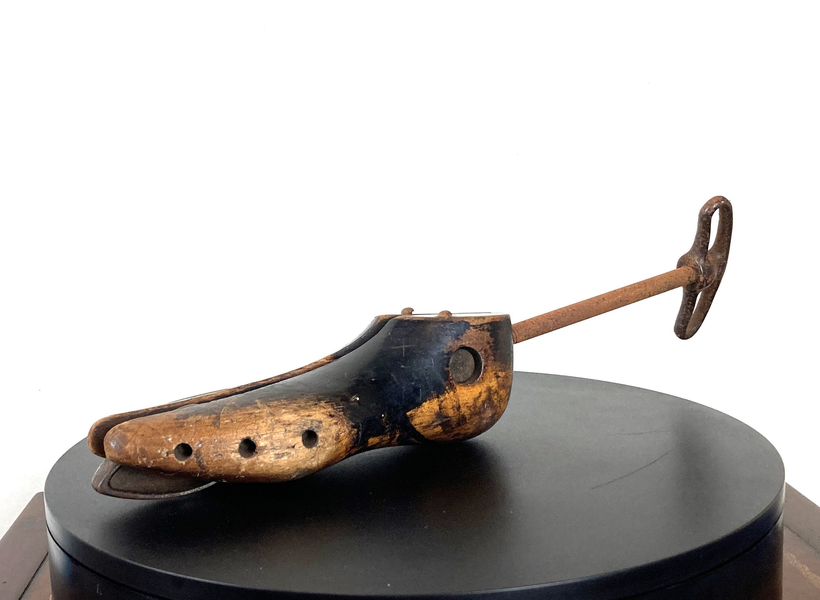 Vintage antique GE Belcher Stoughton Wooden and Metal 2 way Cobbler s Shoe Stretcher Etsy