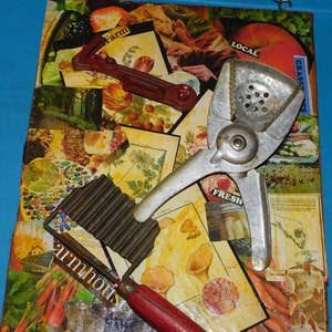 Placa de cocina rústica, vintage, reciclada, 3D
