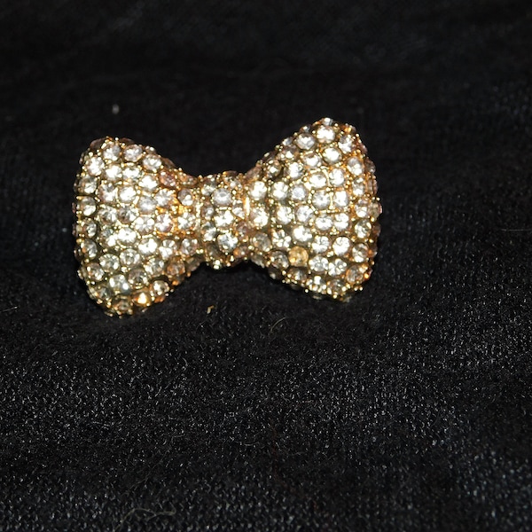 Vintage Bowtie Two-Finger Ring