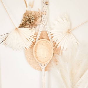 Macrame Hat Hanger / Single Hat Hanger / Double Hat Hanger