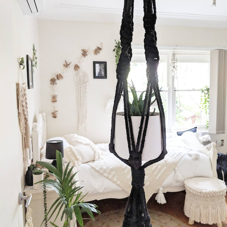 Macrame Plant Hanger / Double Macrame Plant Hanger / Double | Etsy