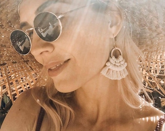 Makramee Ohrringe / Boho Ohrringe / Boho Ohrringe