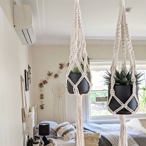 Macrame Plant Hanger / Plant Hanger Small / Plant Hanger Large / buy Duo / Hanging Planter