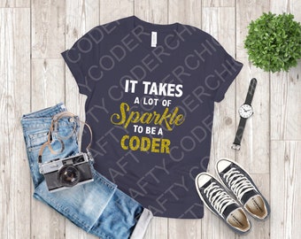 Sparkle Coder Shirt